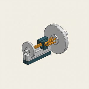 Two Crank-disks Variable Alternating Traverse diagram