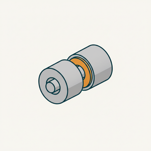 Two-degree Cylindrical Pair diagram