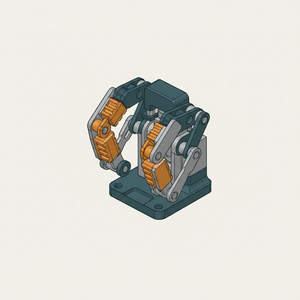 Two-segment Jaw Gripper diagram