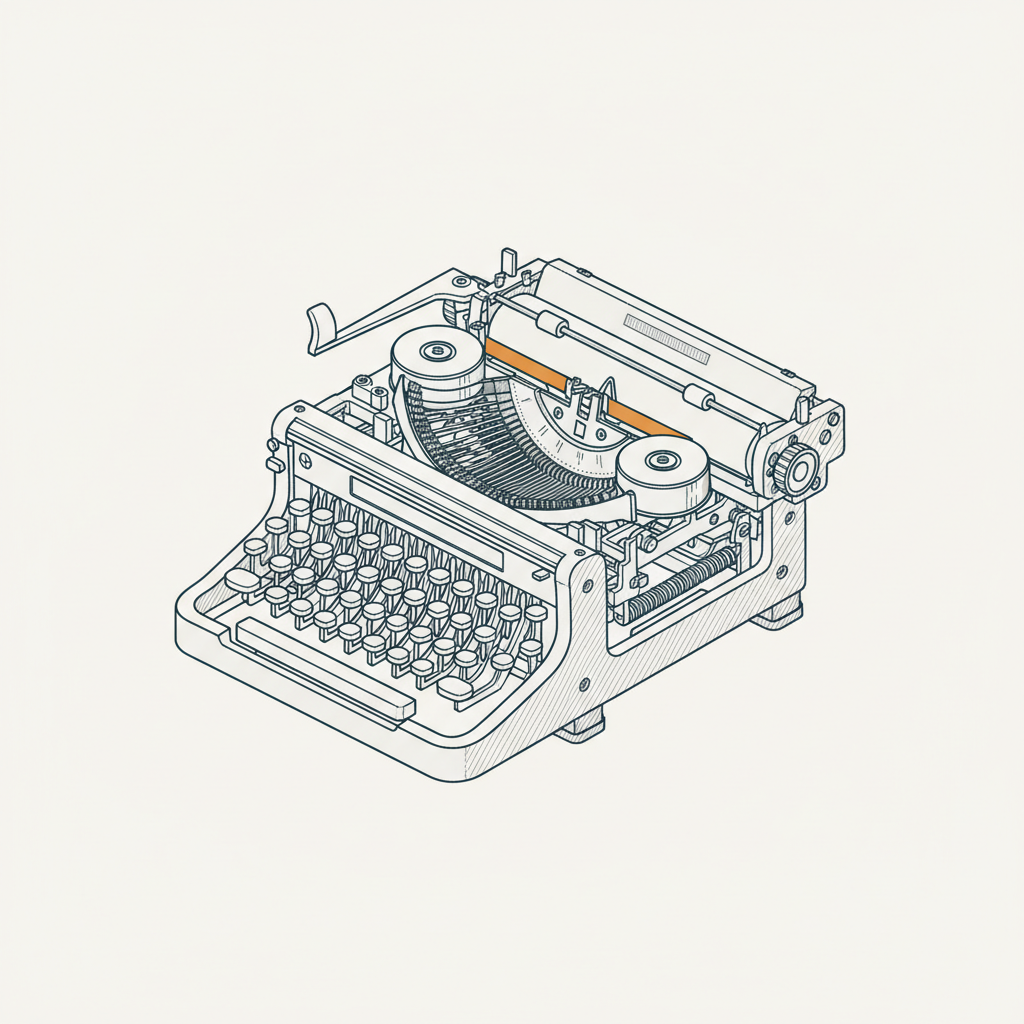 Typewriter Mechanism: How It Works, Diagram & Examples | FIRGELLI