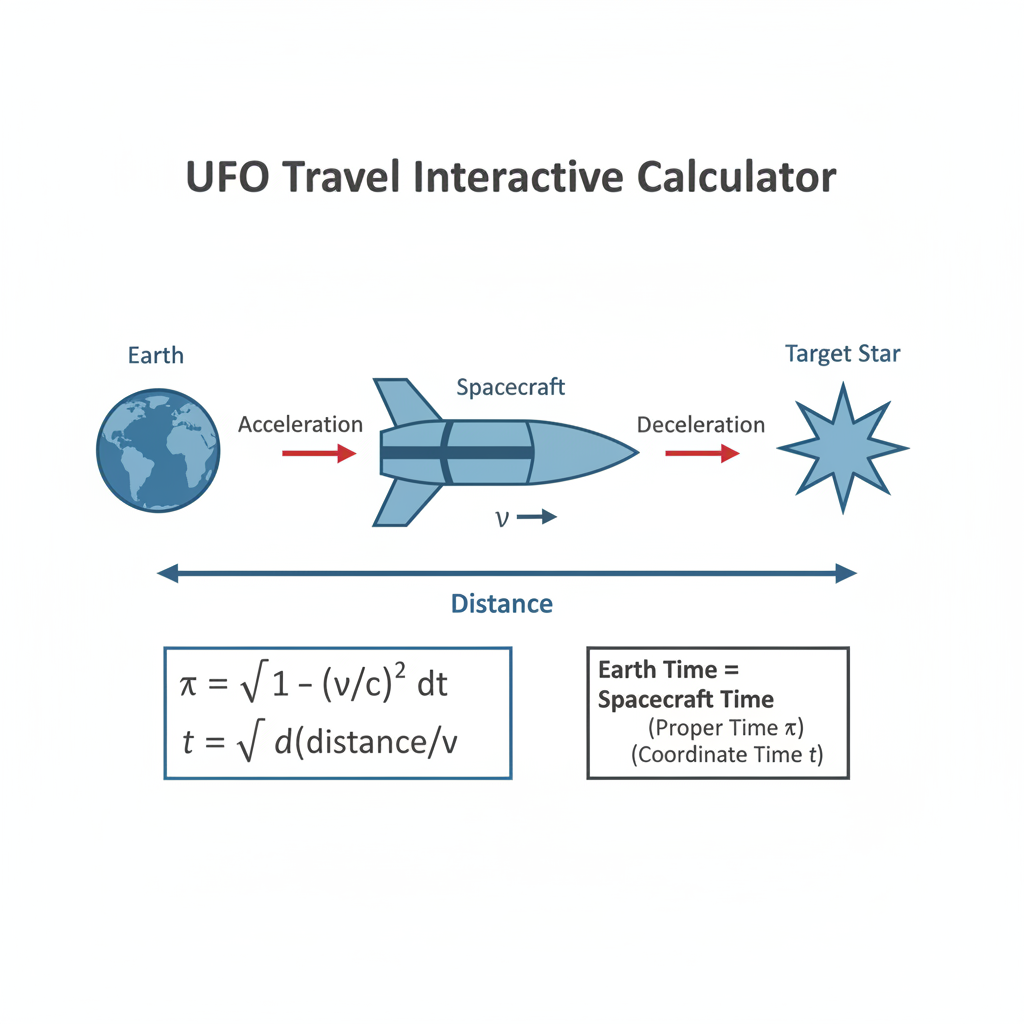 UFO Travel Interactive Calculator | FIRGELLI