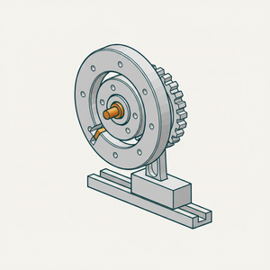 Variable Crank (spiral and Radial Slots) diagram