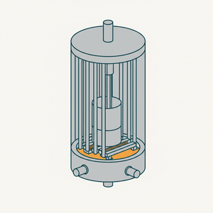 Vertical Water Tube Boiler diagram