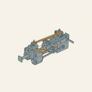 Walschaerts Valve Gear diagram
