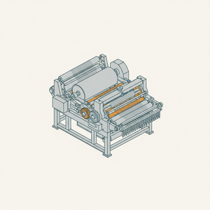 Warp-dressing Machine diagram