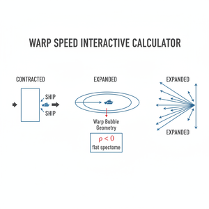 Warp Speed Interactive Calculator Technical Diagram