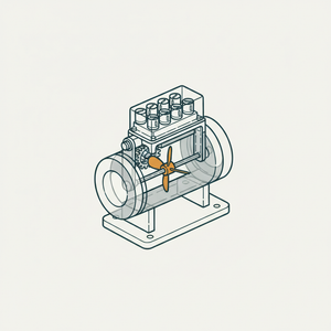 Water Velocity Indicator and Register diagram