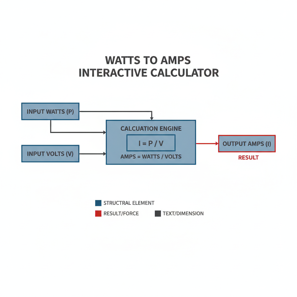 Watts to Amps Interactive Calculator FIRGELLI