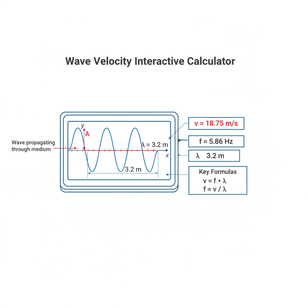 Wave Velocity Interactive Calculator | FIRGELLI