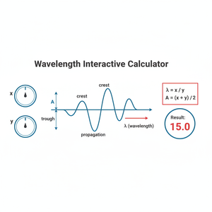 Wavelength Interactive Calculator Technical Diagram