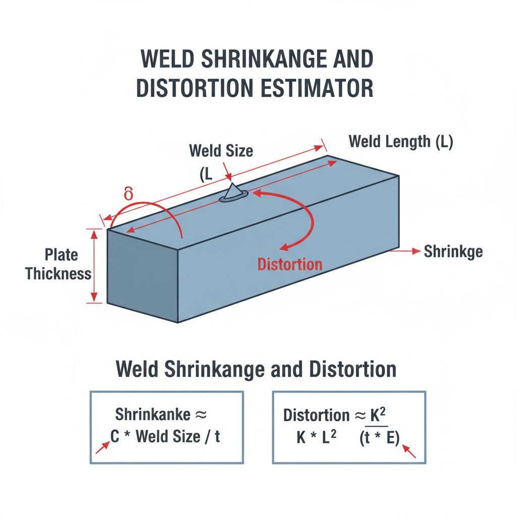 Free Weld Shrinkage and Distortion Estimator | FIRGELLI Engineering