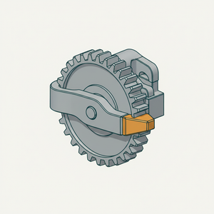 Windlass Grip Pawl diagram