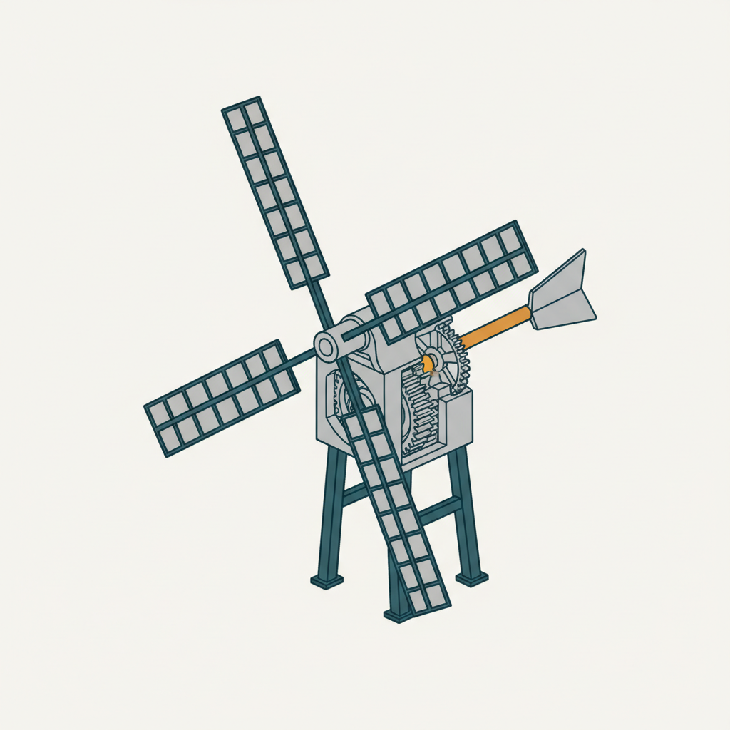 Letter R Windmill Windmill (Form 1): How It Works, Diagram & Examples | FIRGELLI