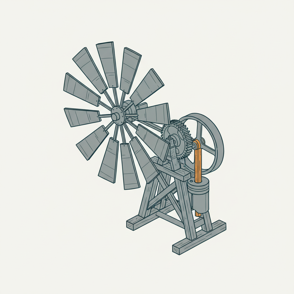 Windmill of Our Grandfathers: How It Works & Examples | FIRGELLI
