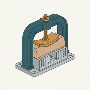 Wood-bending Clamp and Formers diagram