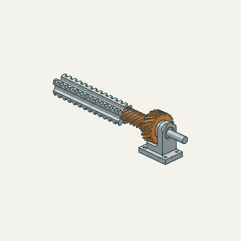 Worm Screw Rack: How It Works, Diagram & Examples | FIRGELLI