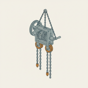 Yale Duplex Hoist diagram
