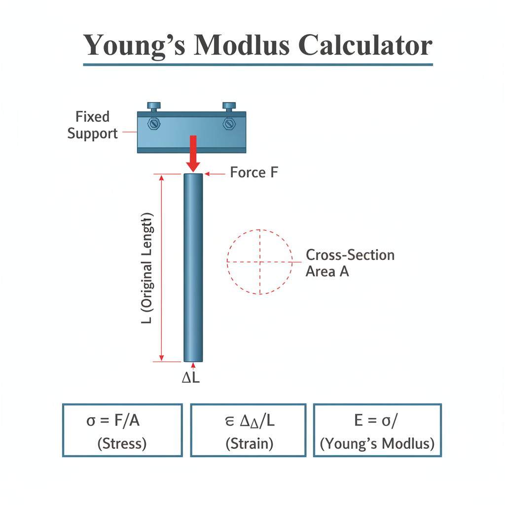 Calc Modulus Button Free Young's Modulus Calculator | FIRGELLI Engineering