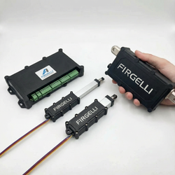 Scheda di controllo dell'attuatore con interfaccia sullo schermo LCD