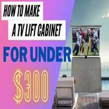 How to build TV Lift Cabinet