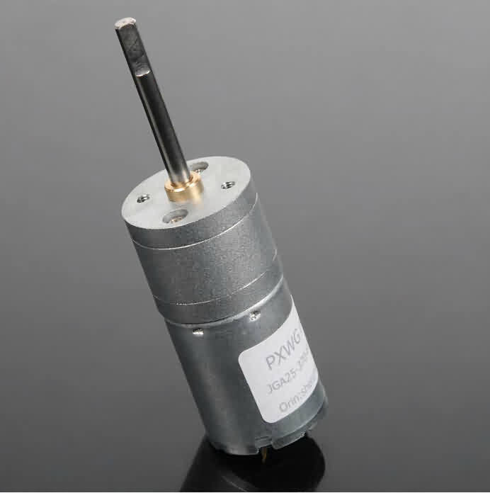 GM25 Gear DC Motor - 30.8+L * 25 * 25mm / 4mm Output Shaft Product Image