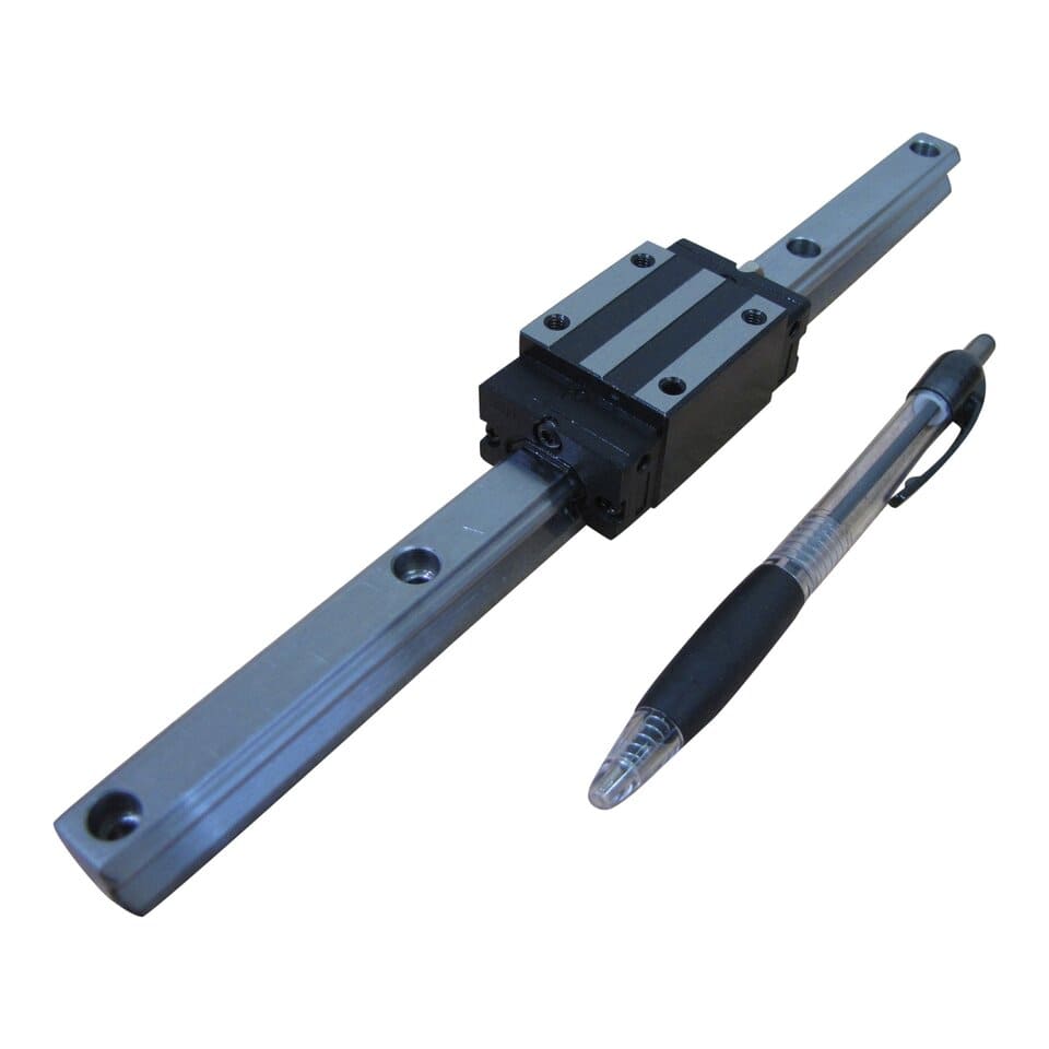 Slide Rails For Electronic Components Mini Linear Slide Rails - High load capacities
