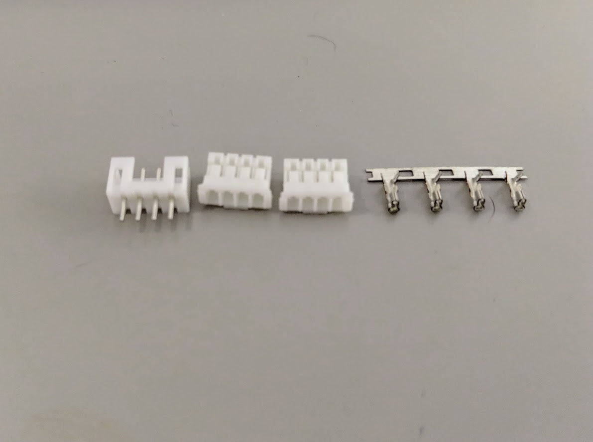 Connecteurs mâles / femelles blindés de type JST PH 2,0 mm - Broche droite Product Image
