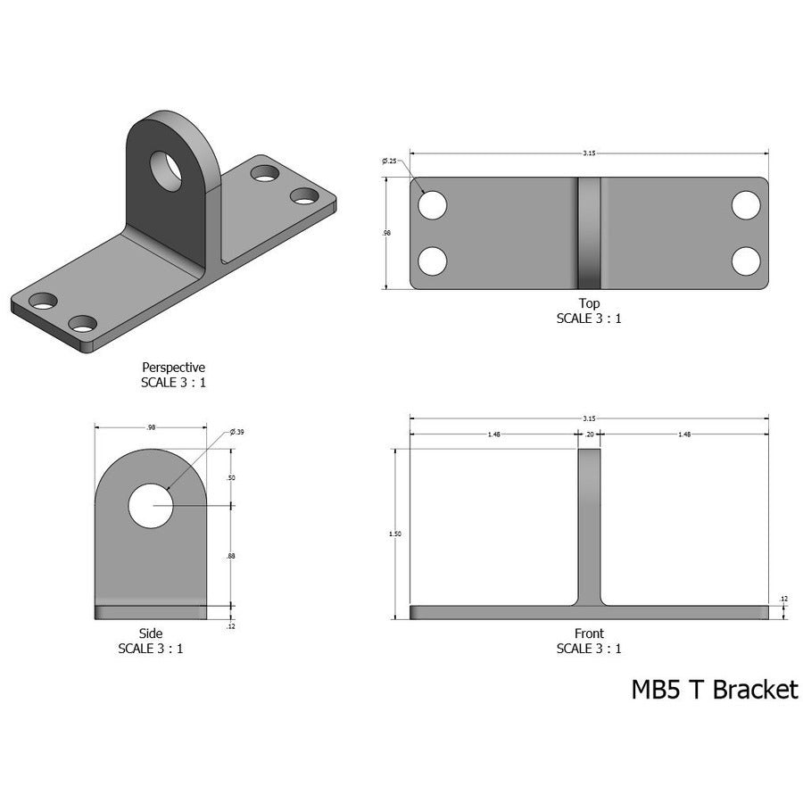 MB5 Bracket Set
