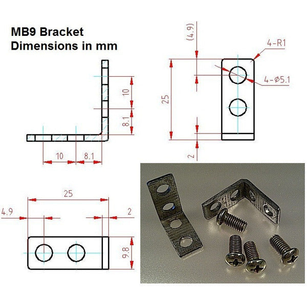 MB9 Bracket Set