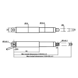 Micro Pen Actuators 12V