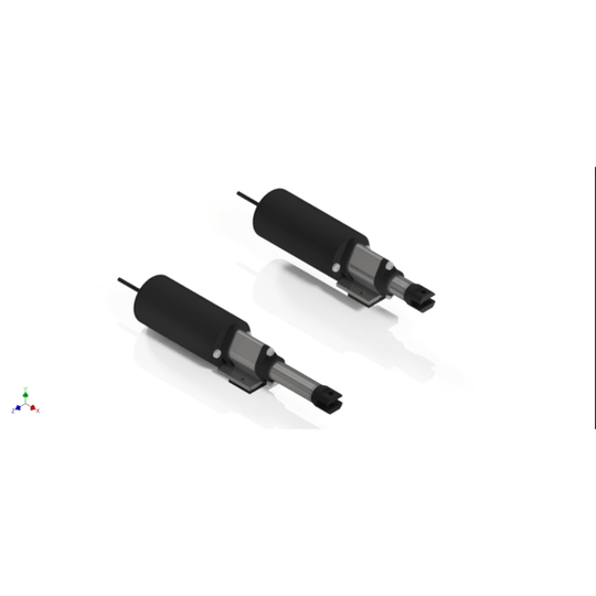 Mini actuadores lineales de pista - Actuadores lineales de 12V DC