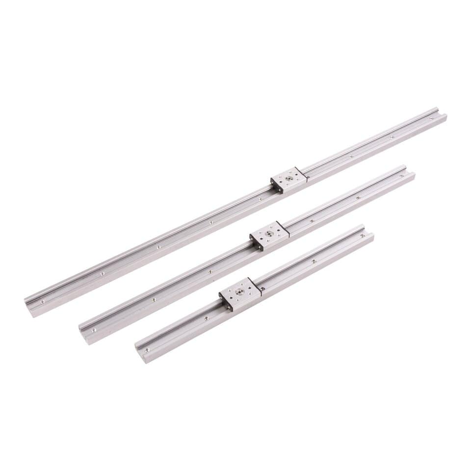 Mini Linear Slide Rails | FA-SGR-15N Series | FIRGELLI