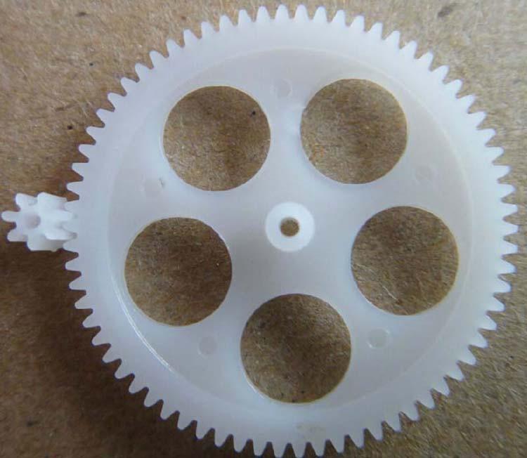 Plastic Single Stage Spur Gear M: 1.0 Teeth: 70 | FIRGELLI