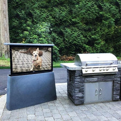 Outdoor TV Cabinet - With built-in Remote Control TV Lift Mechanism